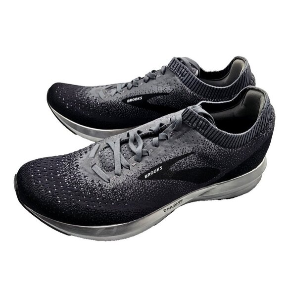 Brooks Levitate 3 DNA AMP Gray Running Shoes Sneakers Mens Size12 D - Picture 1 of 10